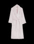 Fleece Polka Dot Dressing Gown